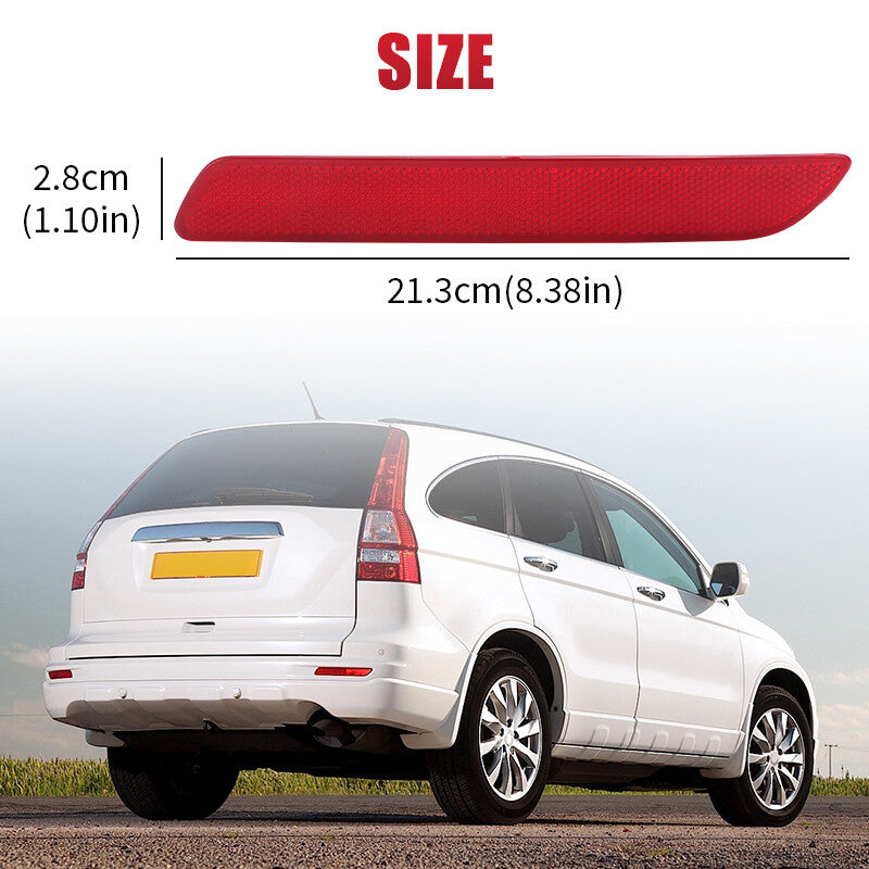 Rear Bumper Reflector Fog Lights for Honda CRV CR-V 2010 2011 Brake Tail Lamps