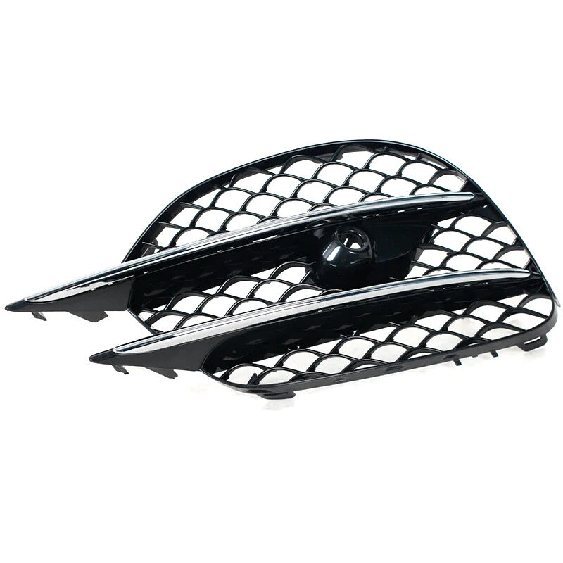 1Pair Front Fog Light Cover Bezel Grille for Mercedes-Benz S-CLASS W222 Sports