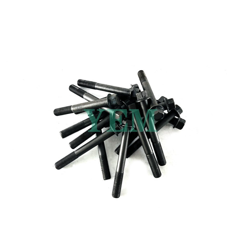 1 Set Engine Head Bolt 18pcs For Yanmar 4TNV88 Engine 4TNV88 Cylinder Head Bolt