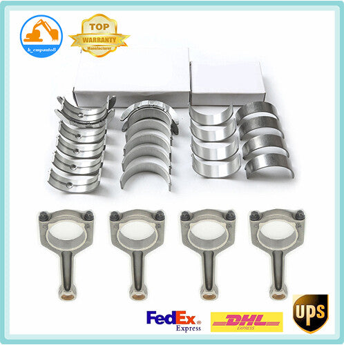 4PC Connecting Rod Conrod+ Bearing Kit for BMW Sedan F10 F20 F22 F25 F30 F34