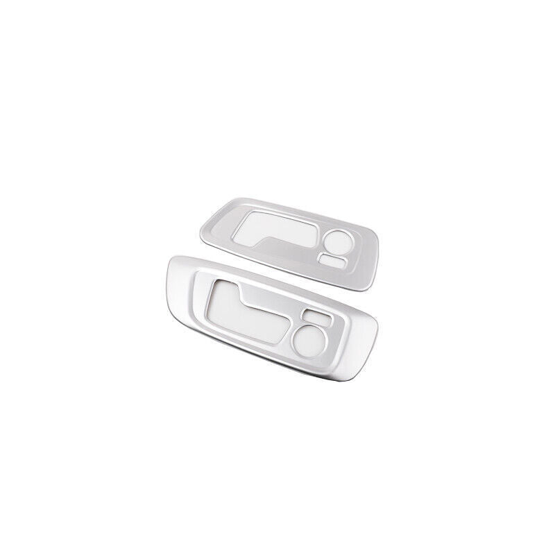 for BMW X3 G01 2018-2021 Matte Silver Inner for Seat Adjust Handle Button Panel Trim