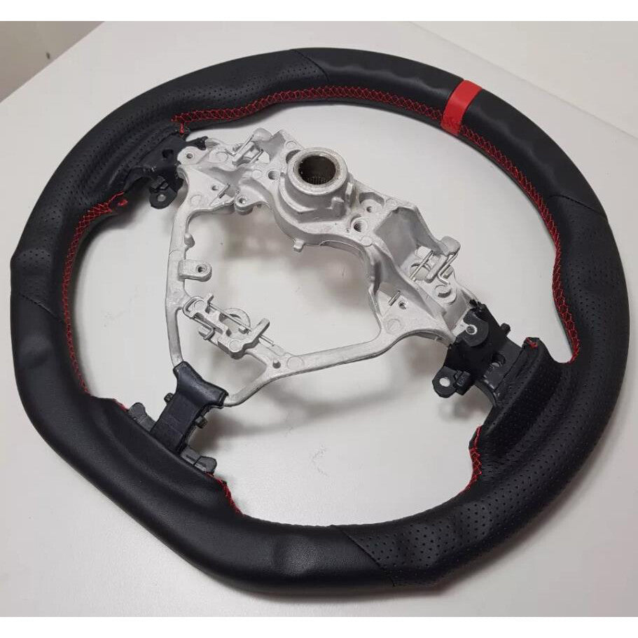 Steering wheel suitable for 2013+ TY VENZA 13-17 for CAMRY 3 SPOKE SE Leather