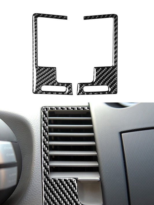 Center Console Air Vents Panel Trim Cover Carbon Fiber for Nissan 350Z 2006-2009