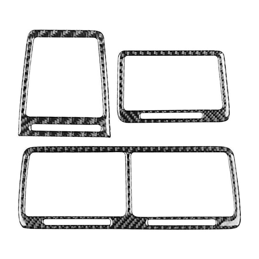 Carbon Fiber Interior Air Vent Outlet Cover Trim for Dodge for Challenger 2008-2014