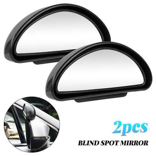 ?2X 16CM Blind Spot Convex Mirrors Wide Angle Rear Side View Car Truck Stick On