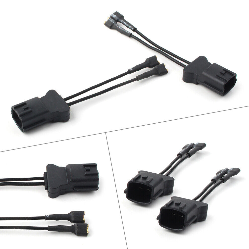 Horn Speaker Adapter Wiring Harness Pigtail Socket for Hyundai 2PCs Plastic Car