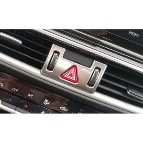 for Kia Forte 2019-2022 Silver Emergency Stop Light Switch Warning Button Cover