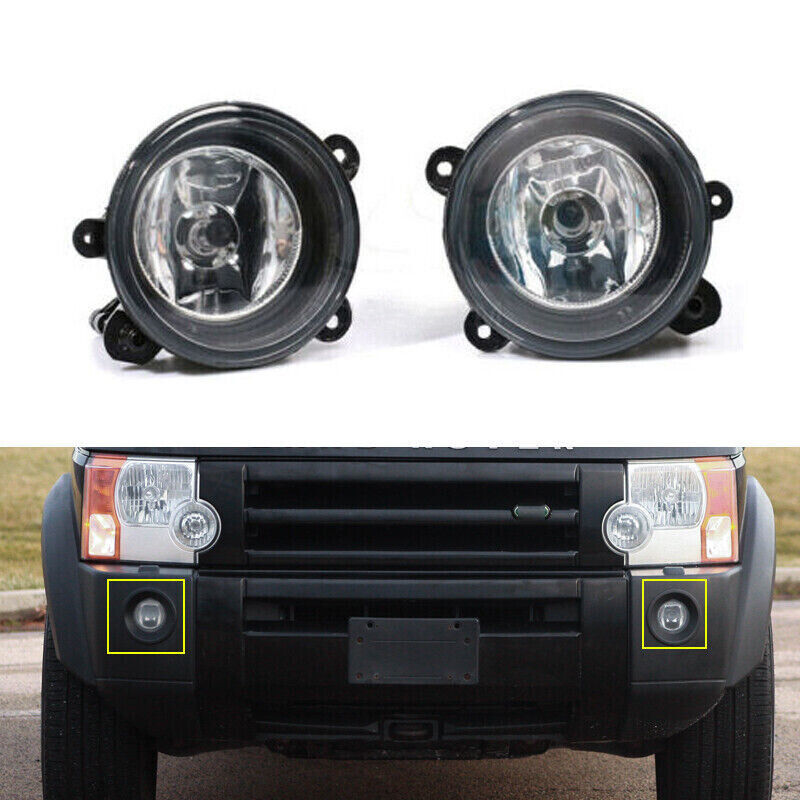 Left Right Front Fog Light Fit for Land Rover Discovery LR3 for Range Rover Sport