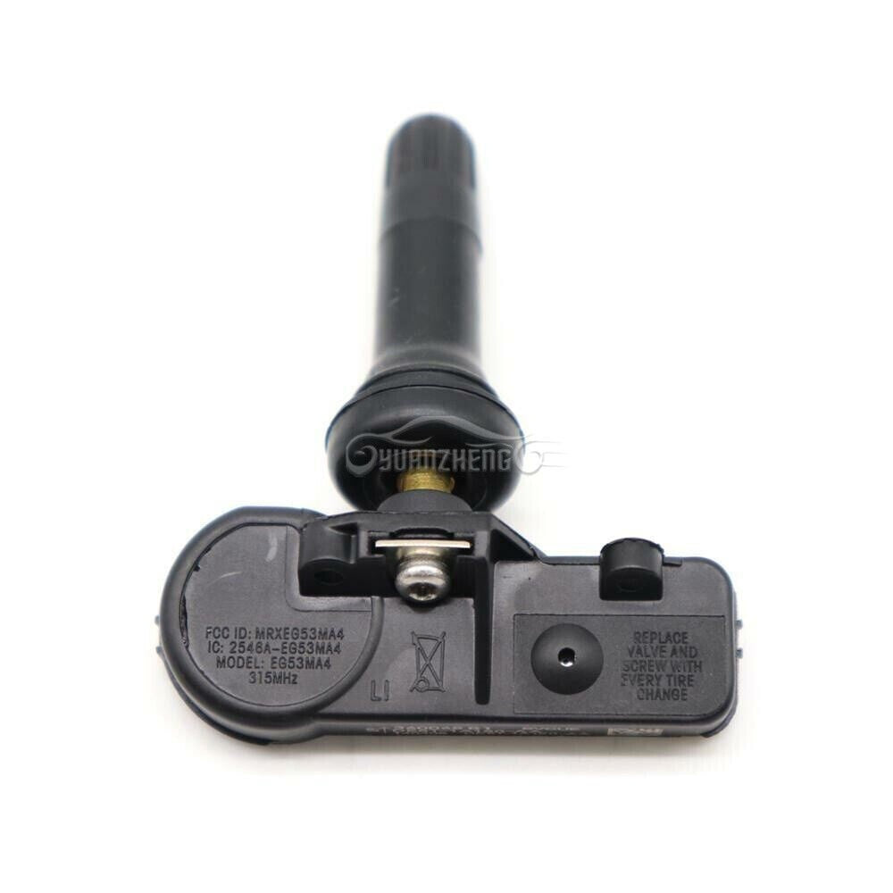 4-piece tire pressure sensor kit (TPMS) DE8T-1A180-AA TPMS for Ford Motorcraft, USA.
