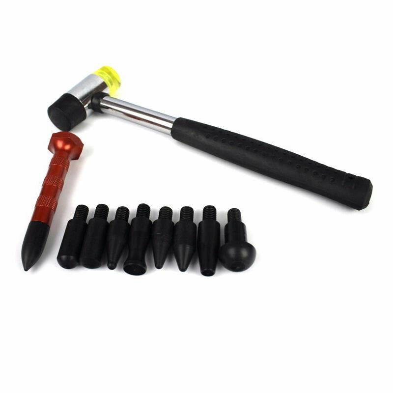 Auto Body Dent Removal Puller Tap Down Kits Hail Damage Repair Pen wish Hammer