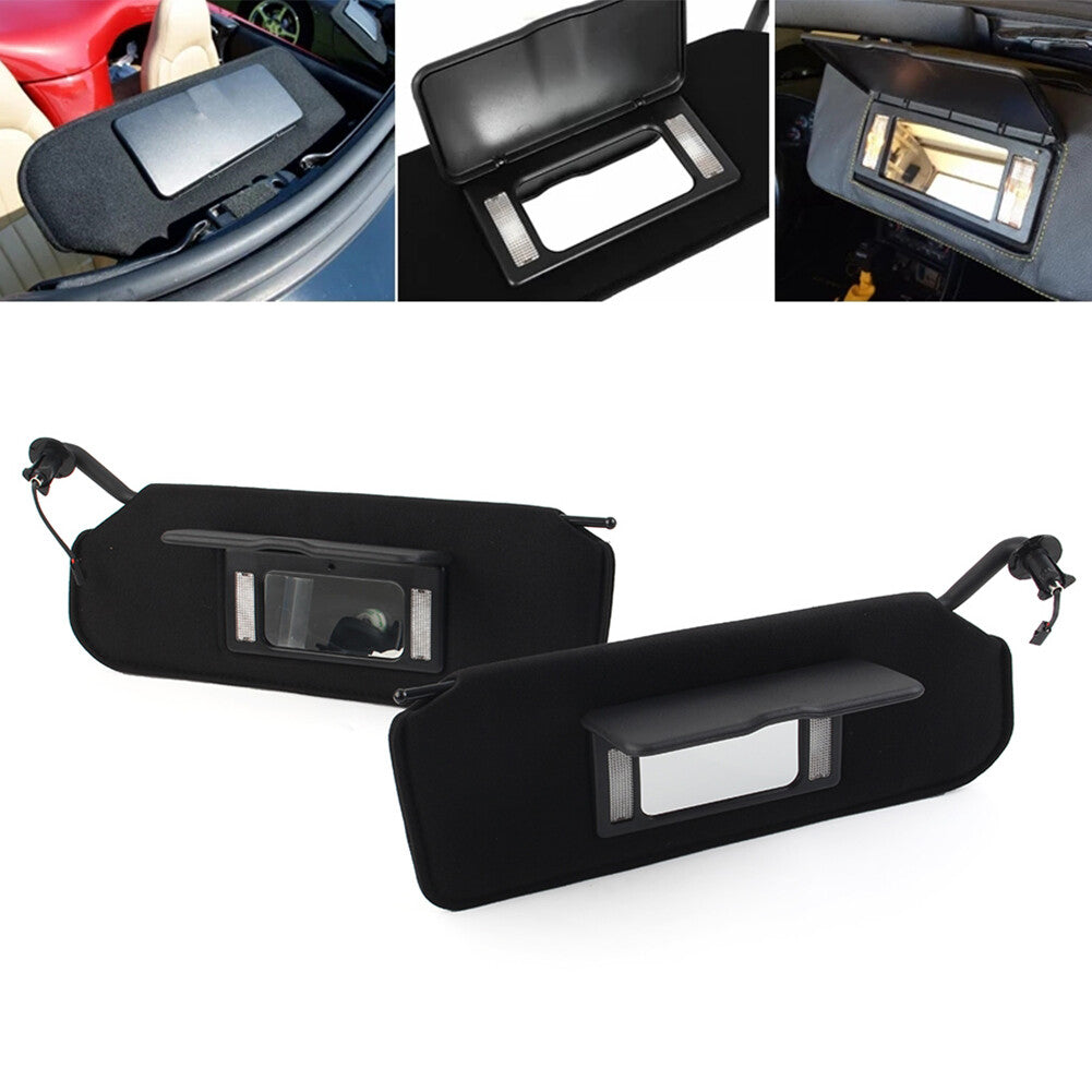 Sun Visor With Updated Bright LED Lights  Vanity Mirror for Chevrolet for Corvette