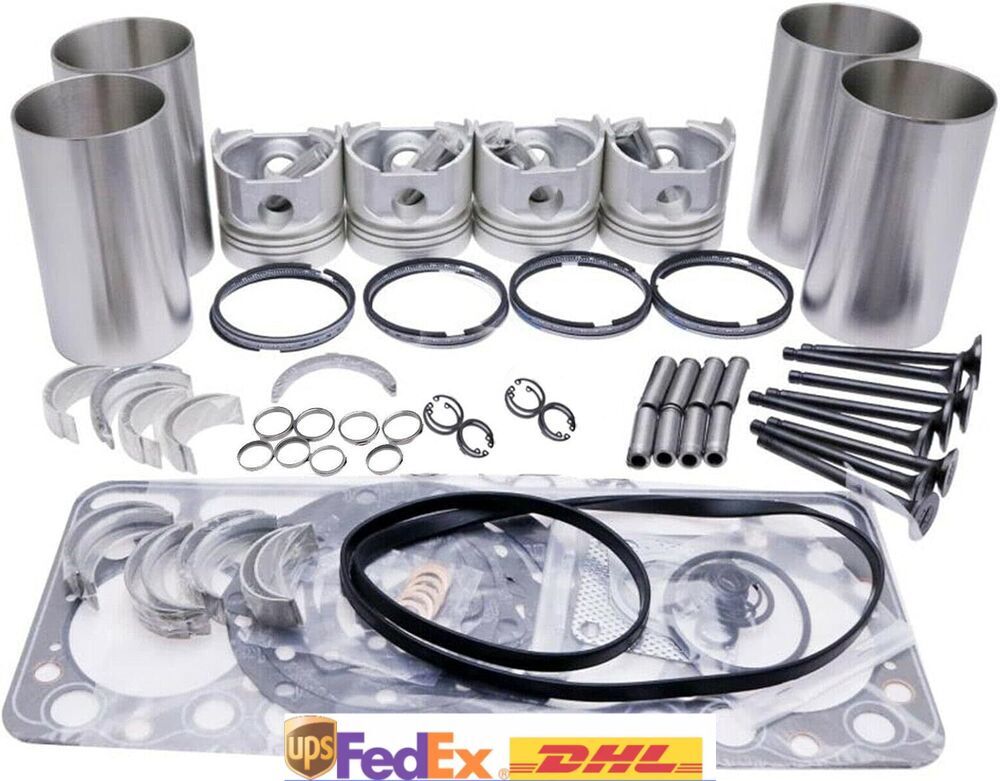 For Kubota V1902 V1902BH Engine Overhaul Rebuild Kit Excavator repair parts