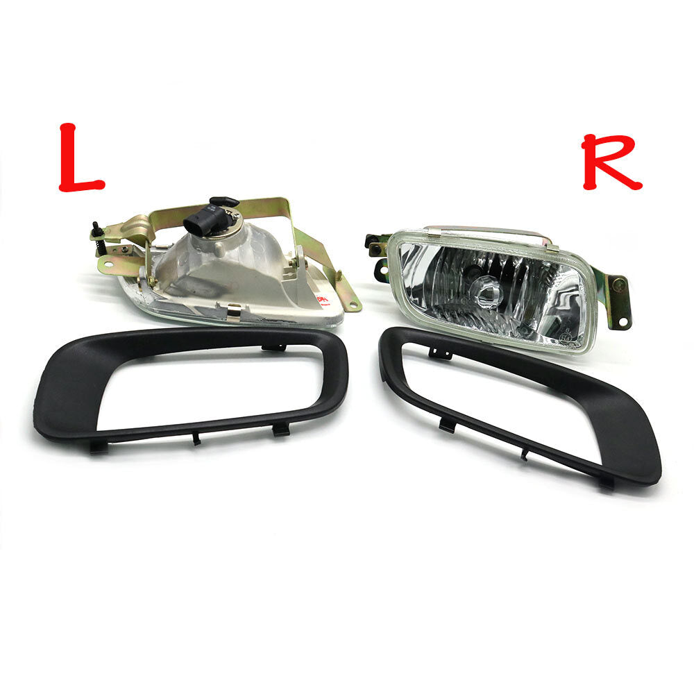2 front fog lights + covers for Mitsubishi Pajero Montero V73 V75 V77 00-03