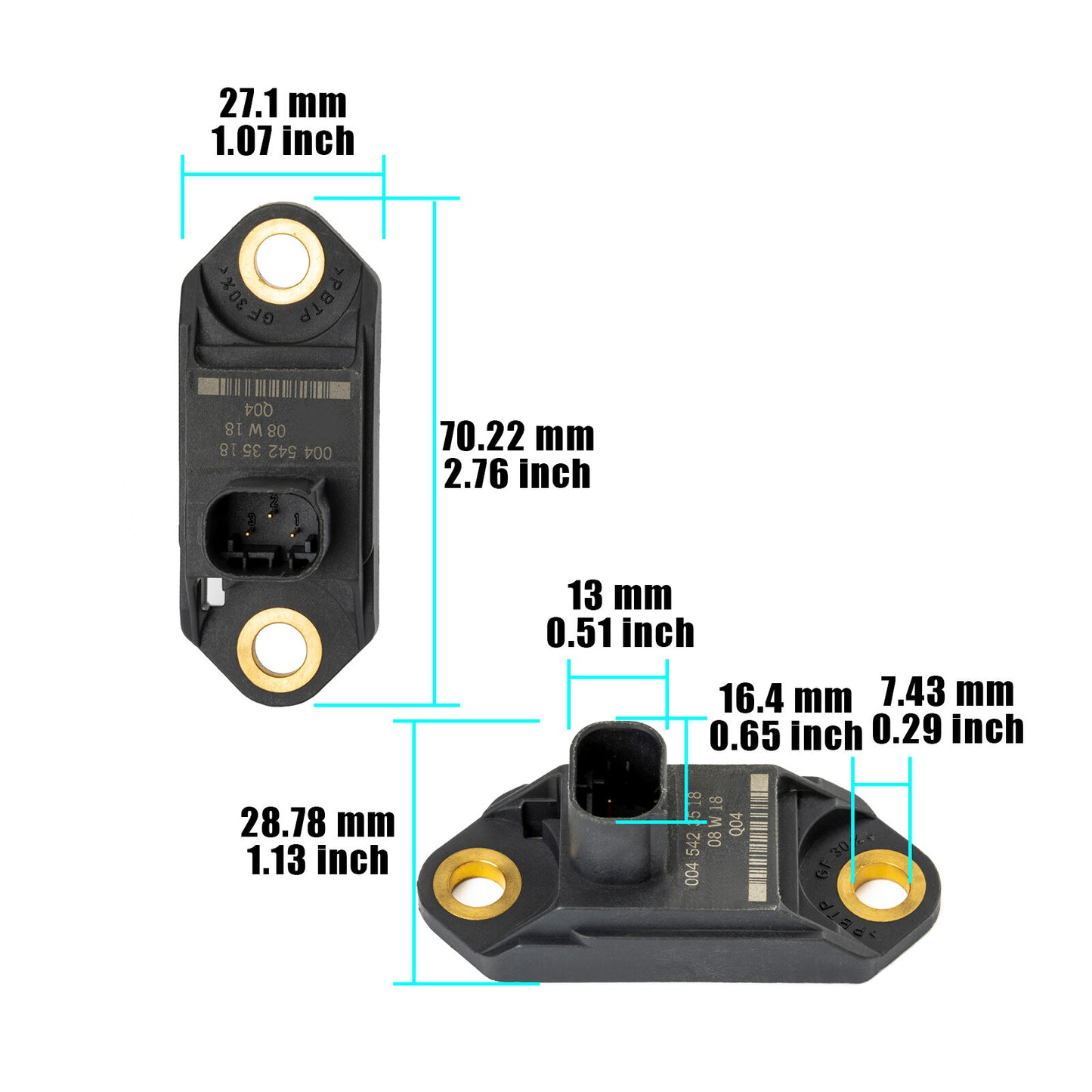 0045423518 A0045423518 for Mercedes Acceleration Suspension Vertical Sensor New