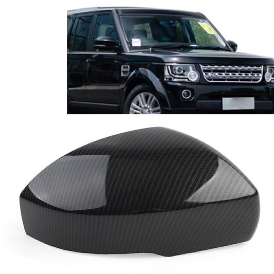 Right Side Mirror Cover Cap for Land Rover LR4 LR5 for Range Rover L405 Carbon Look
