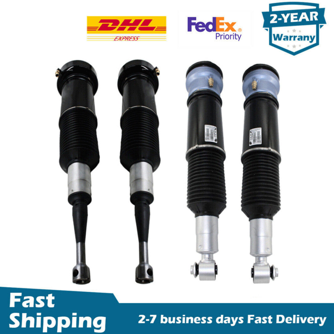 4x Front Rear Air Suspension Shock Struts Fit Rolls Royce for Phantom RR1 RR1N 04-14