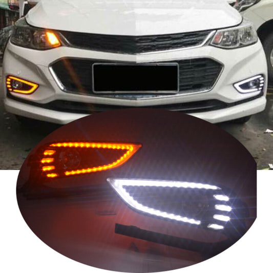 Front Fog lamp Assembly for Chevrolet for Cruze 2016-2018 LED Driving Lights Pair