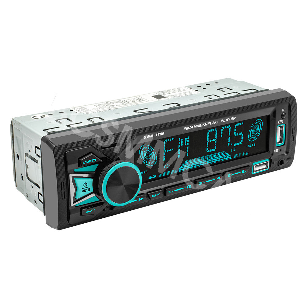 Bluetooth Car Stereo Audio In-Dash FM Aux Input Receiver TF USB MP3 Radio Player