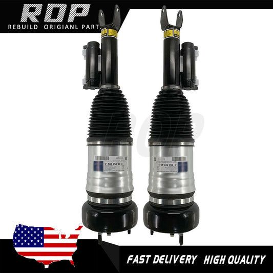 2X Front Air Suspension Struts ADS Fit for Mercedes Benz W205 C-Class 2WD 2013-2020