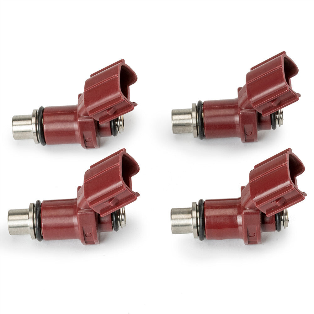 4PCS Fuel Injector for Yamaha 75-90HP 6D8-13761-00 Outboard 2006 80BEL 4 Stroke