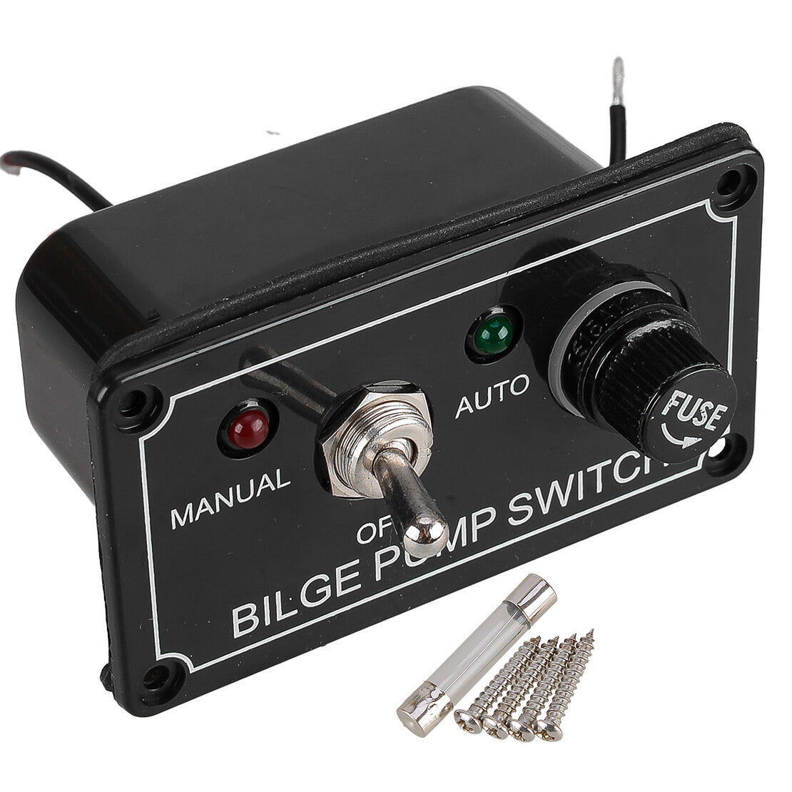 ON-OFF Rocker Toggle Switch Panel 12V for Boat Marine RV Yacht