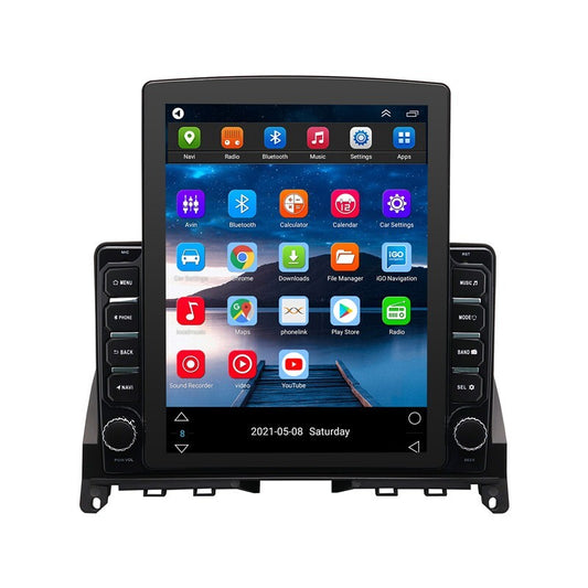 Car Stereo Radio GPS Navi WIFI Fit for Mercedes Benz C Class W204 S204 2007-2010