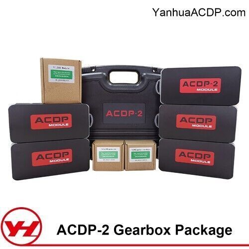Yanhua ACDP EGS ISN Clear Gearbox Clone Kits for BMW / for Benz TCU Progarm +License