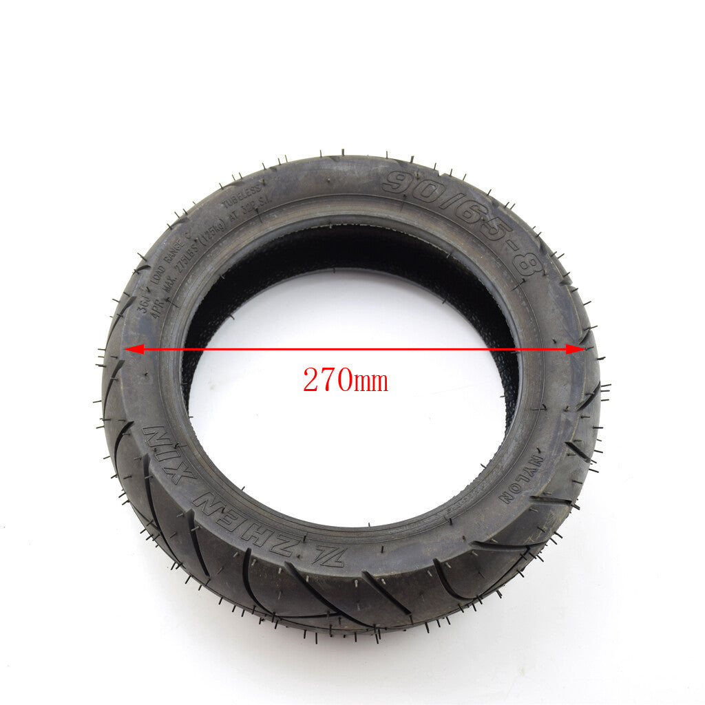 90/65-8 40PSI Vacuum Tire Tyre Taotao Monkey Buyang Electric Scooter Pocket Bike