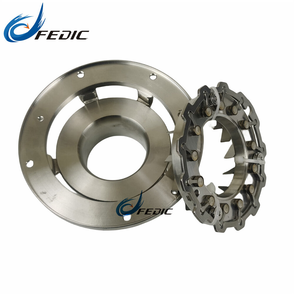 Turbo nozzle ring + base GTB2260VK 758352 for BMW 325D E90 E91 E92 E93 145Kw