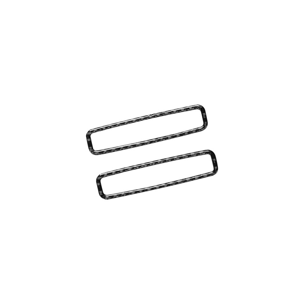 Carbon Fiber B-pillar Air Vent Outlet Cover Trim for Porsche for Panamera 2010-2016