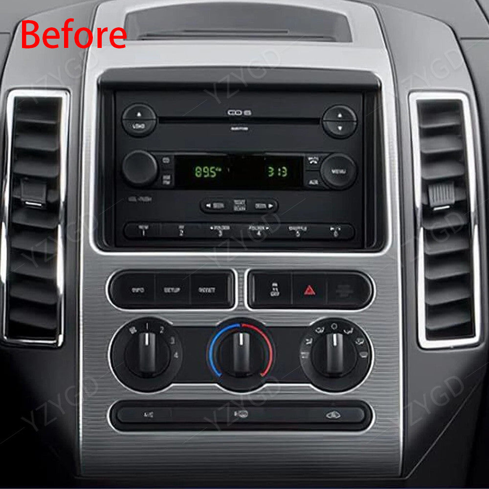 7 for Ford Edge 2007-2010 CarPlay Stereo Radio Android 14 GPS Navi Screen Wifi