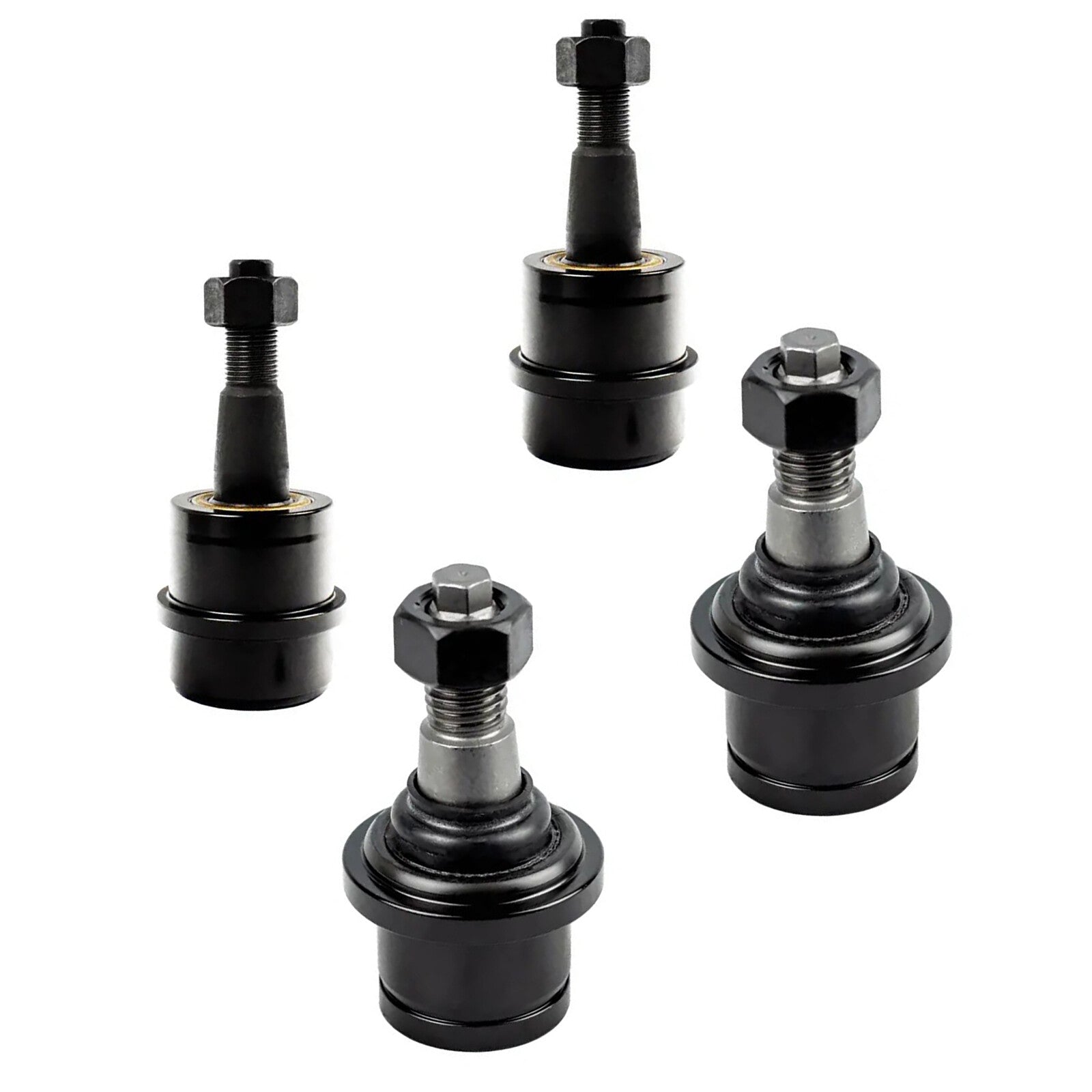 4PCS Black Upper Lower Ball Joint 0313BJPACK for Dodge for Ram 2500/3500 2003-2013