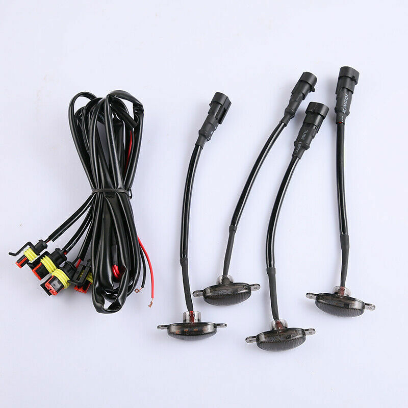 for Chevrolet Blazer 2019-2024 Style Grill LED smoke Marker Light Kit