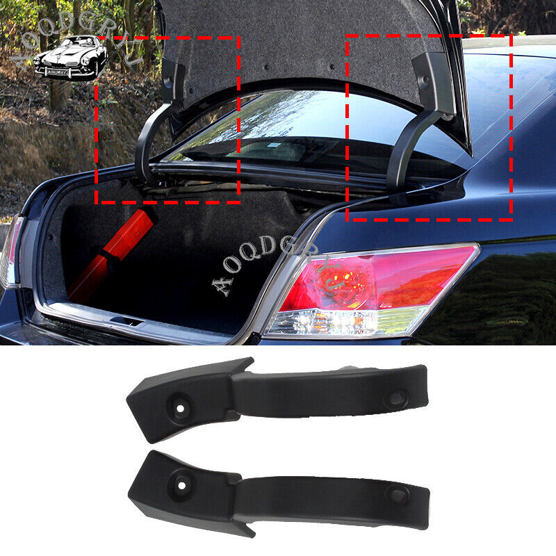 1 Pair Trunk Arm Hinge Cover Garnish Fit for Honda Accord 4DR Sedan 2008-2012