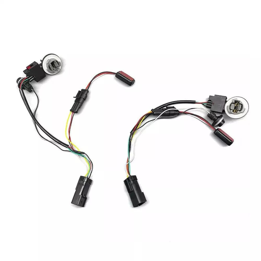 2pcs Tail Lights Conversion Wire Harness Kits for Ram 1500 2500 3500 55277415AA