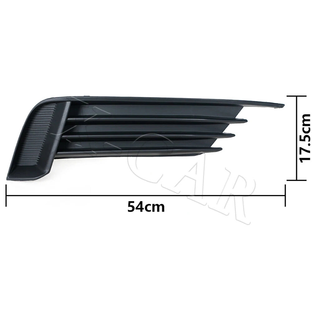 Car Front Bumper Fog Lamp Grills Trim Cover for AUDI A3 2013-2017 8V5807681/82