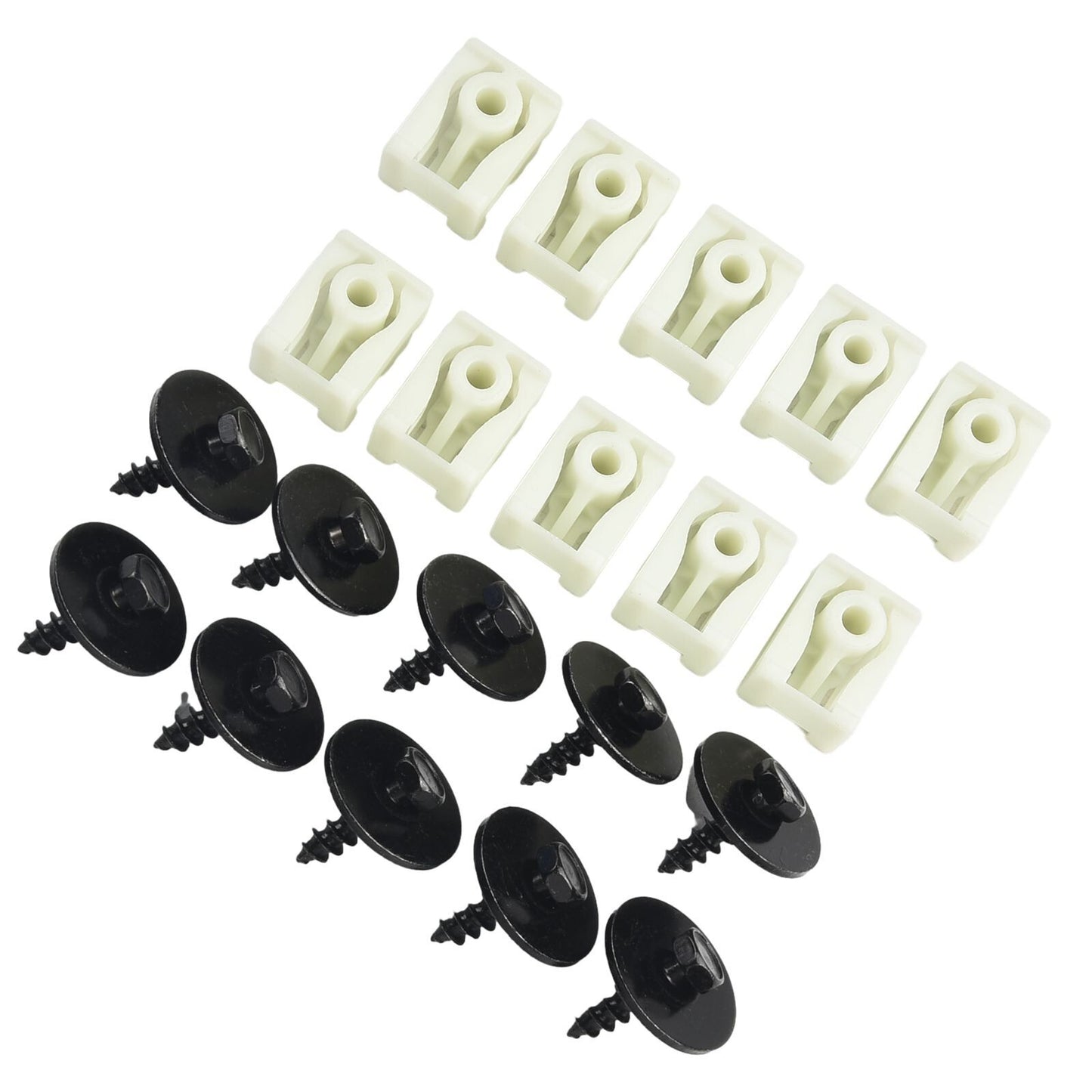 CClip hex bolts for front fender liners: 07147311312, 07149213164 (20 pieces)