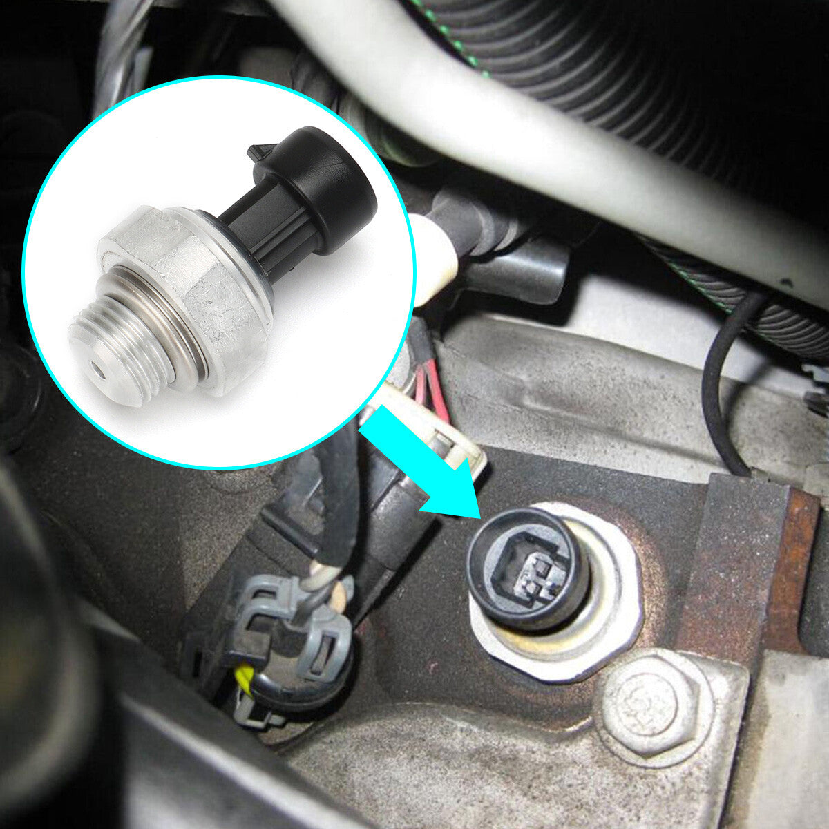 Hydraulic pressure transmitter sensor 1261646 is suitable for Chevrolet Silverado for GMC for Sierra 1500 2500