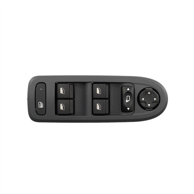 The front left power window mirror switch is compatible with 2008 for Peugeot 208, 308, 408, 98060866ZE