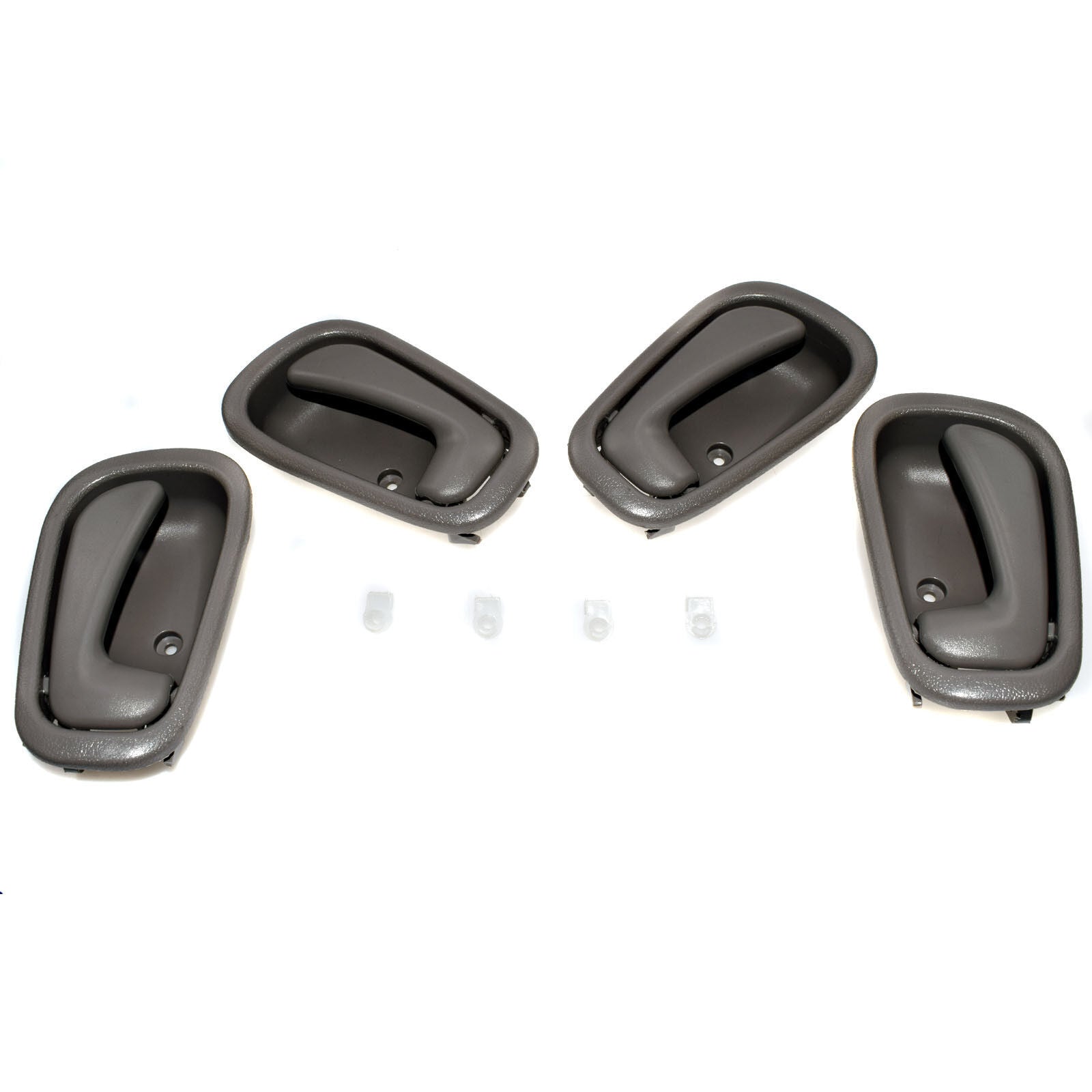 for Toyota for Corolla Prizm 1998-2002 4Pcs Grey Inner Door Handle Front Rear LH RH
