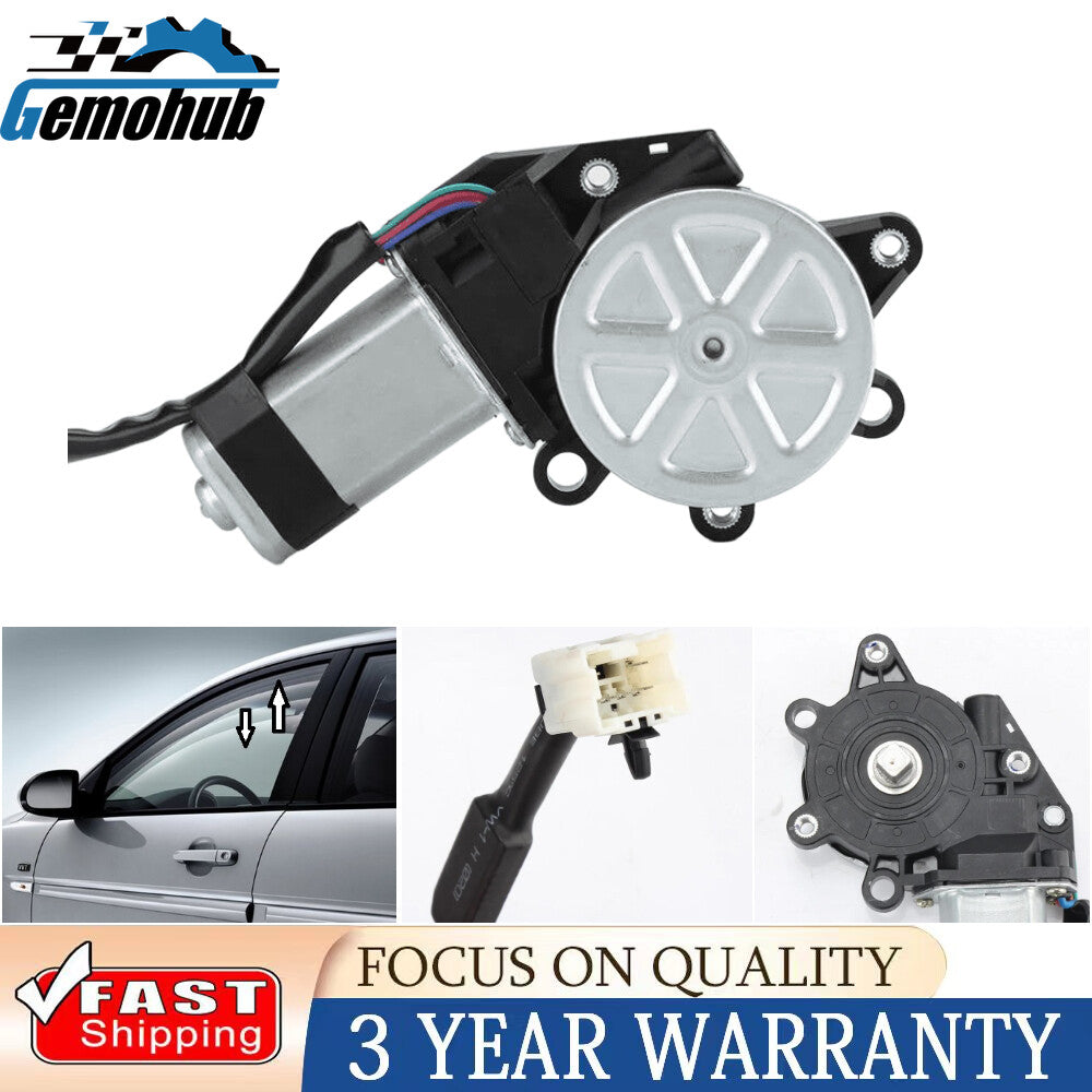 Rear Left Electric Window Lifter Regulator Motor For 2003-07 for Infiniti G35 Coupe