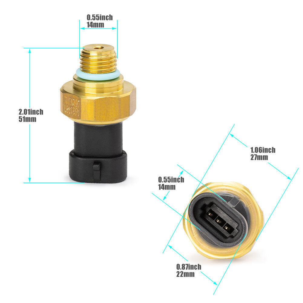 1x 3080406 3083716 4921487 For N14 M11 ISX PS398 New Oil Pressure Sensor