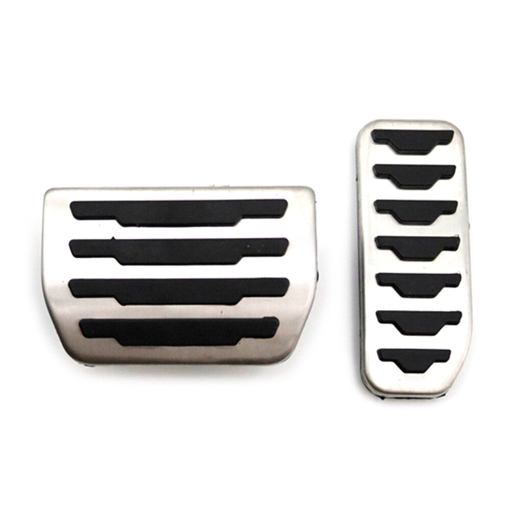 2¡Á Car Foot Gas Brake Pedals Cover Kit Fit for Jaguar for Land Rover for Range Rover Motor