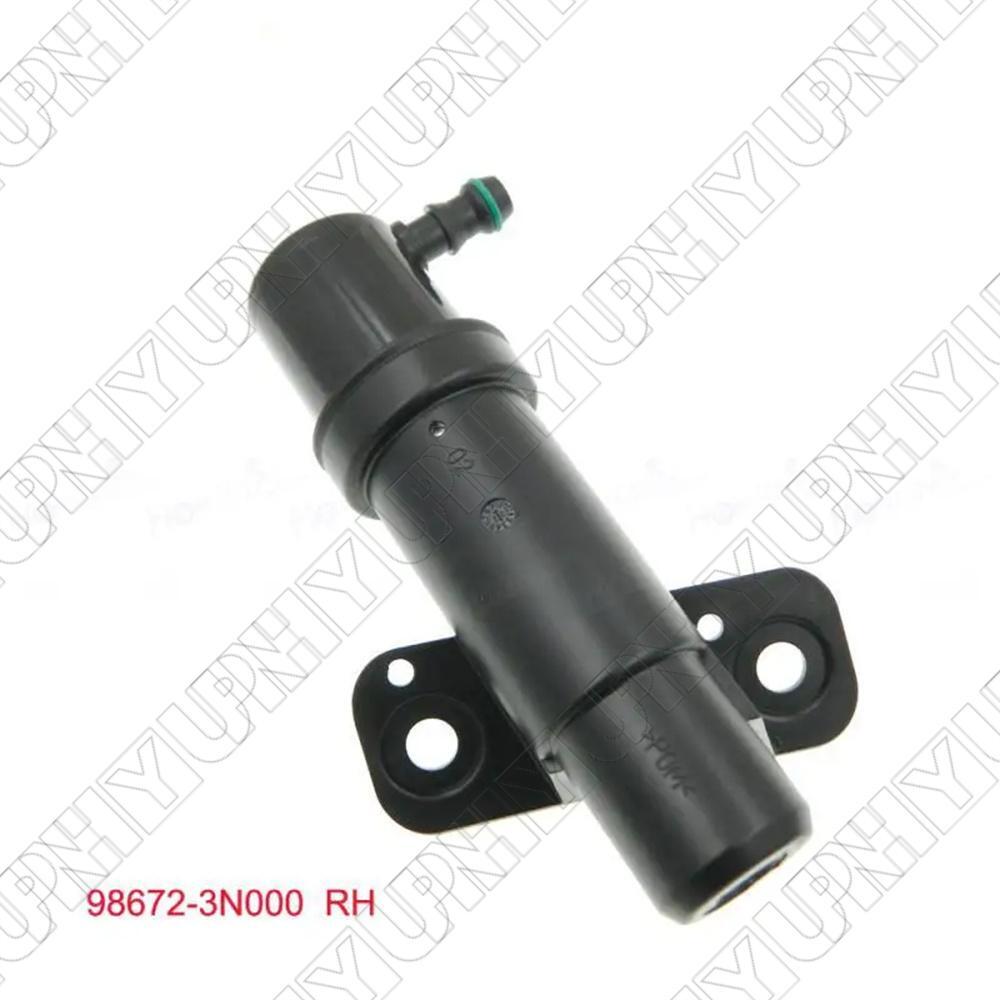 1Pair Left Right Headlight Washing Water Nozzle for Hyundai Sonata V 2005-2010