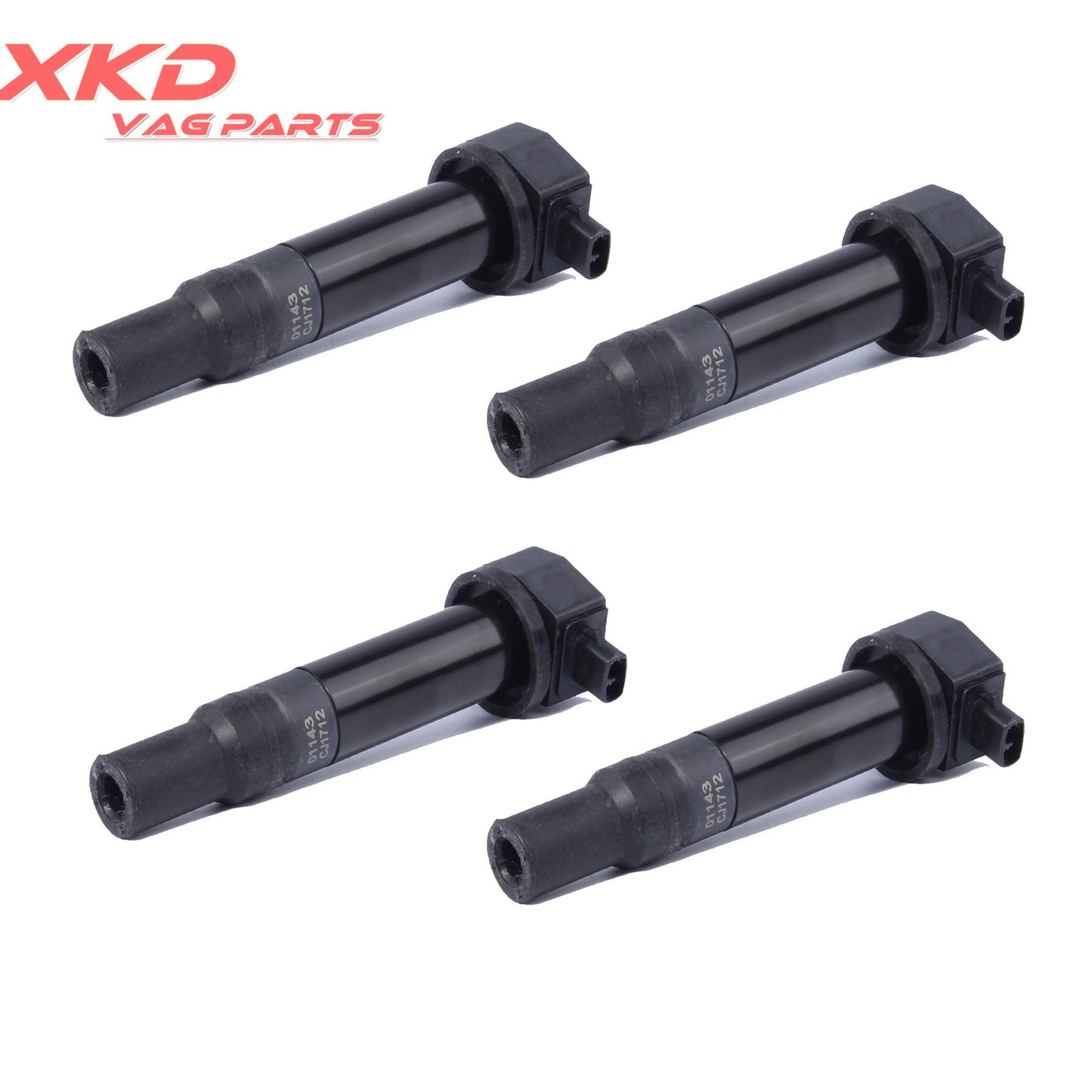 4Pcs Ignition Coils for Kia RIO RIO5 for Hyundai Accent 1.6 L4 2006-2011 27300-26640