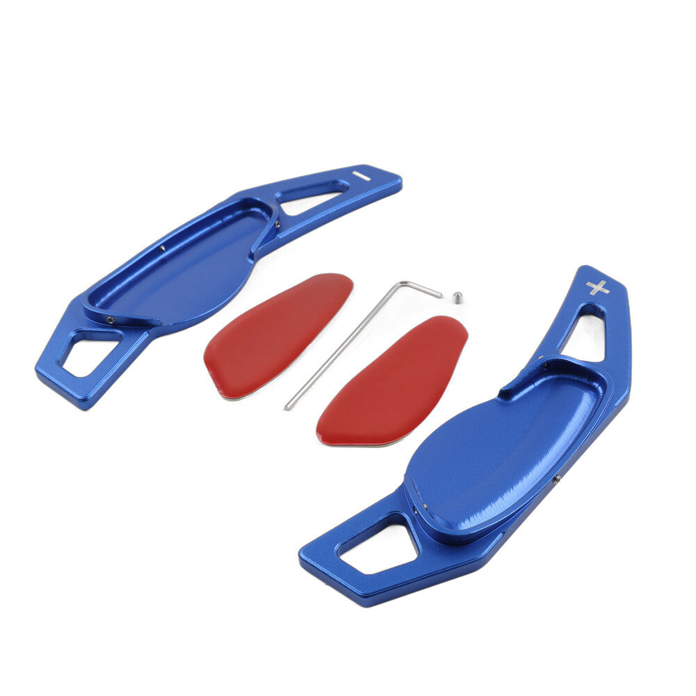 Alu Steering Wheel Shifth Sifter Paddle for Benz for Smart Fortwo (W451) 2007-17 Blue