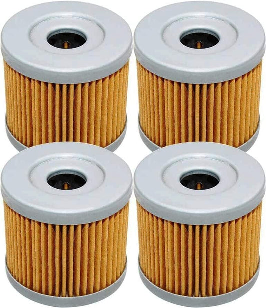 4xOil Filters for Suzuki GZ-125 Marauder GZ 125 1999-2005/LT125 LT-125 1983-1987