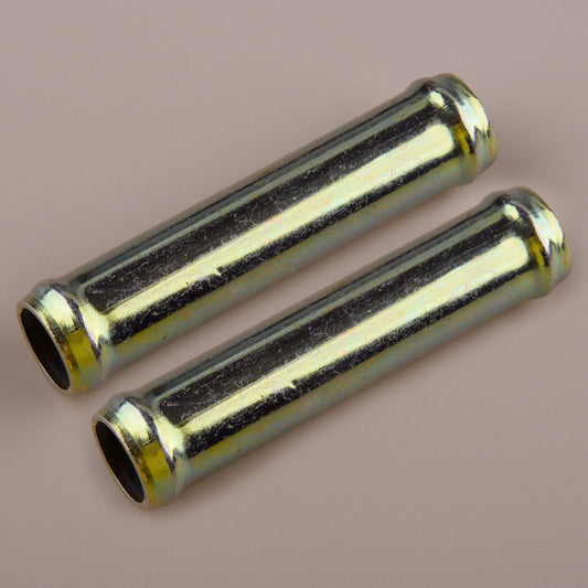 2Pcs Stainless 5/8 16mm Heater Hose Fitting Connector Coolant Pipe Adapter Assy