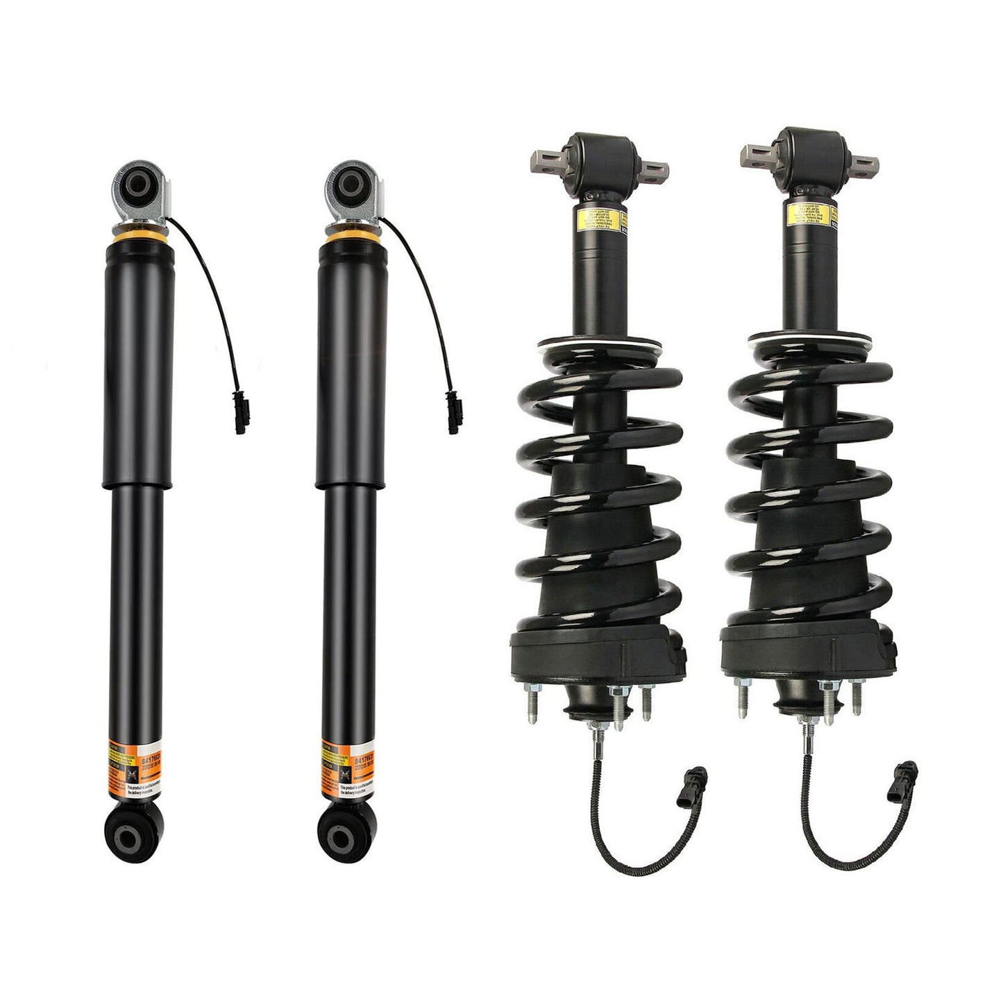 A pair of front shock absorber struts are suitable for Mercedes-Benz W211 S211 E350 4Matic 2006-2009.