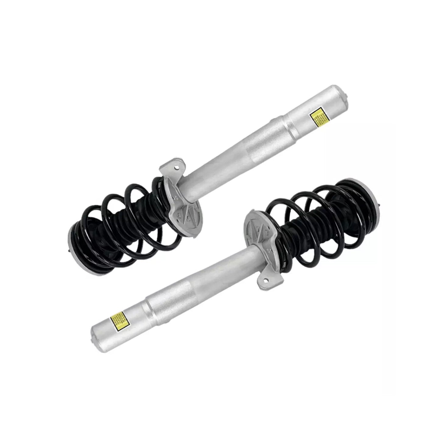Pair Front Shock Coil Spring Struts w/o EDC for BMW X3 F25 11-17 X4 F26 2015-18